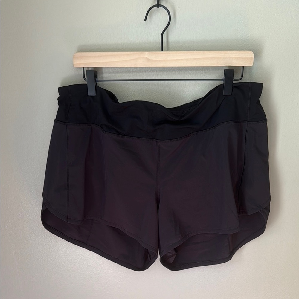 lululemon athletica Black Athletic Shorts